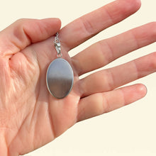 Carica l'immagine nel visualizzatore di Gallery, Ciondolo TURCHESE SCURO in fibra di fico d'india