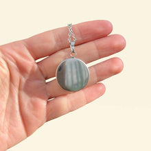 Carica l'immagine nel visualizzatore di Gallery, Ciondolo TURCHESE SCURO in fibra di fico d'india