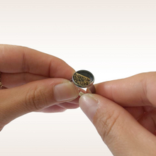 Carica l'immagine nel visualizzatore di Gallery, gioielli artigianali. anello in fibra di Fico d'India