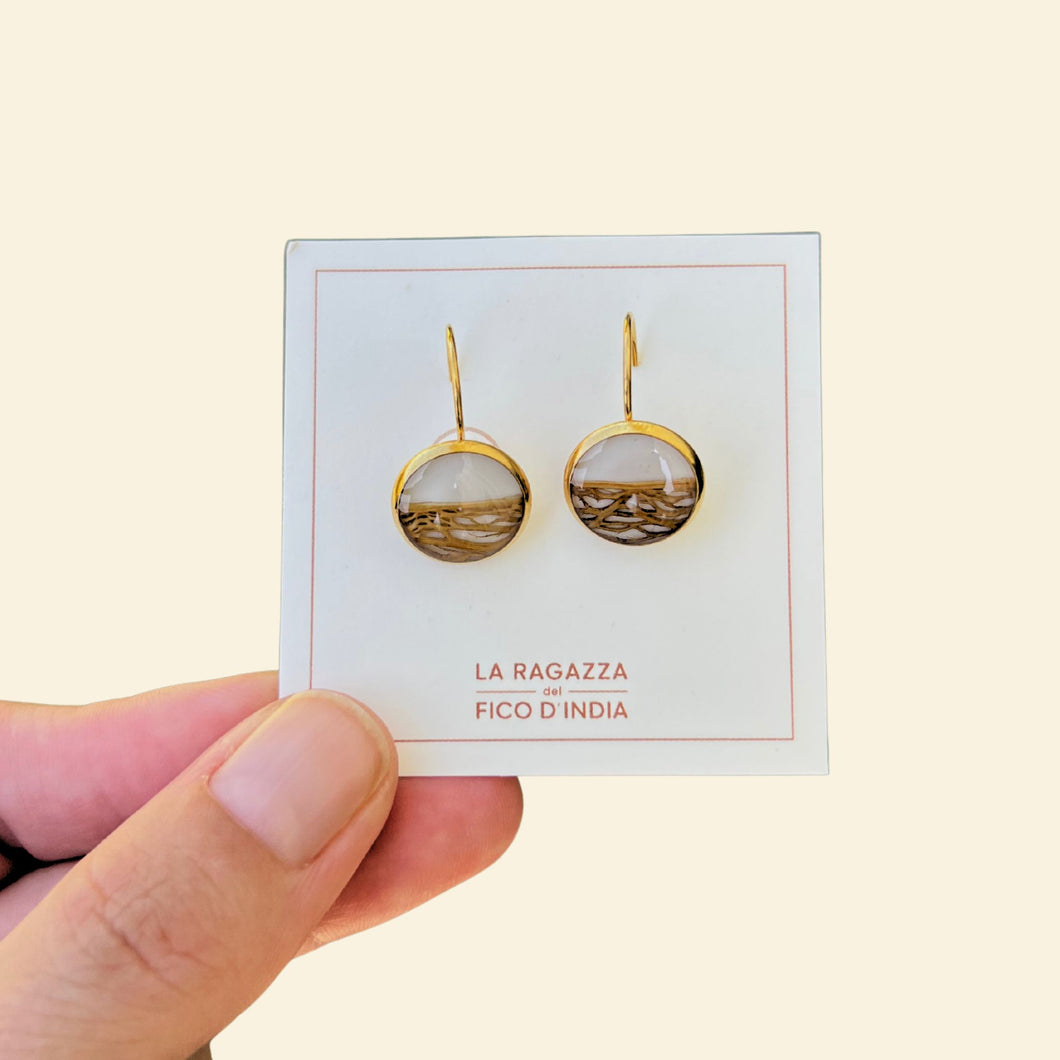 Monachella BIANCA in fibra di Fico d'India