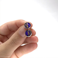 Carica e avvia il video nel visualizzatore di galleria, Bottoncino Viola in fibra di fico d&#39;india

